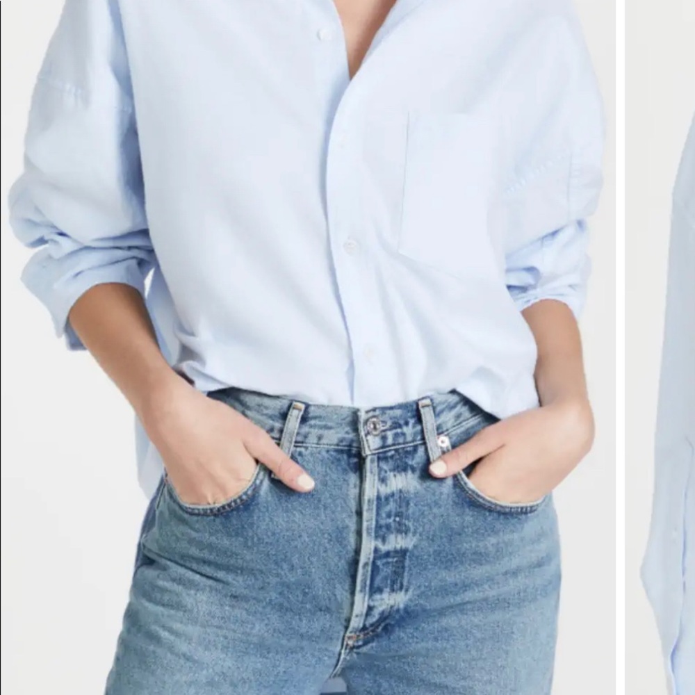 Citizens of Humanity Brinkley Oxford shirt Blue XS